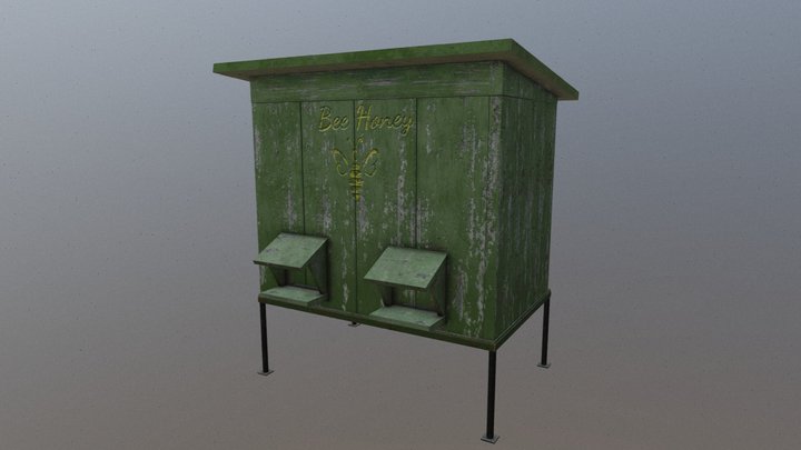 Bee hive – Kostenloses 3D-Modell STL