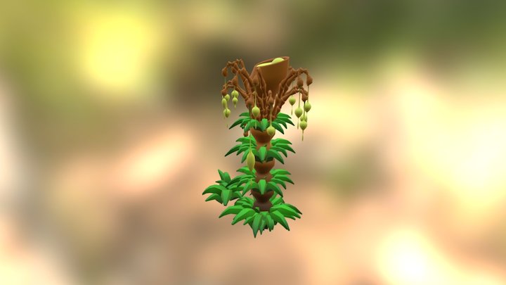 Nectar Tree, forest lamp 3D Model