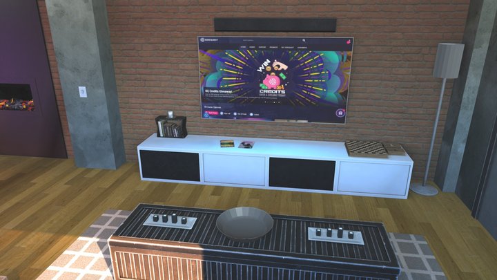 Sydney Apartment - Quest Custom Home 3D Model
