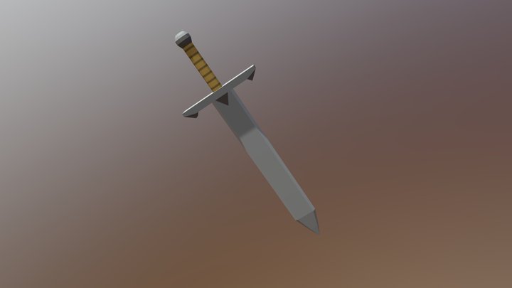 Basic Sword 3D Model