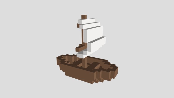 Islands: Boat 3D Model