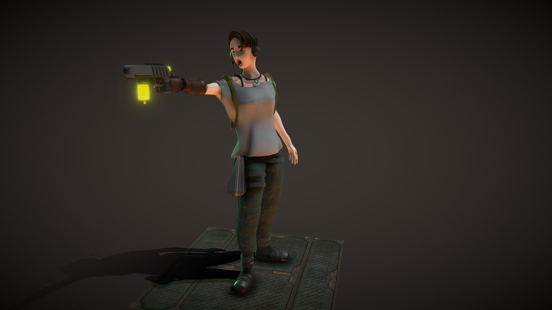 Sci fi Pilot Female