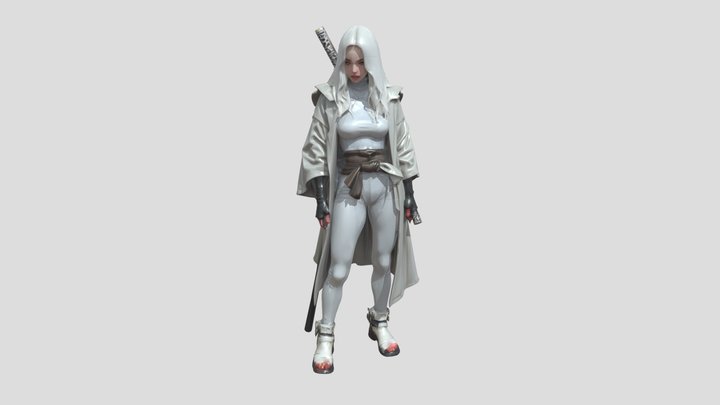Kunoichi 3D Model