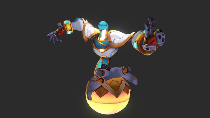 Alakir - Hit Squad Mobile Game 3D Model