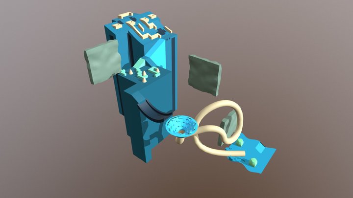 Marble Madness 3D Model