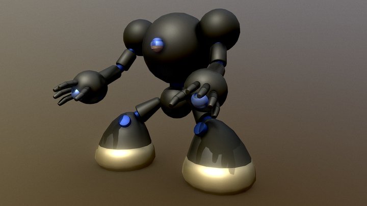 Elemental Hero Mudballman (Yugioh) 3D Model