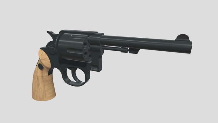 REVOLVER – Free 3D Model STL