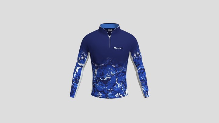 MUSTAD SHIRTS 01 - COR 03 3D Model