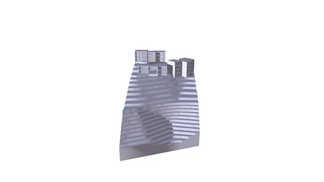 BATIMENT COMPLET 3D Model