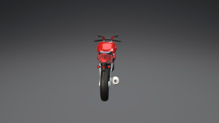 Bike Model 2 3D Model