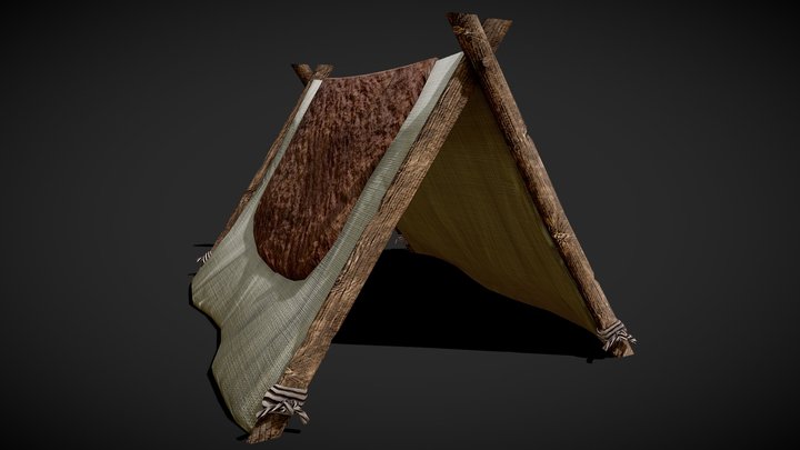 Small tent 3D Model