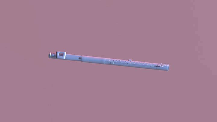 Flute 3D Model
