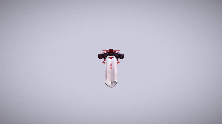 Fantasy sword 3D Model