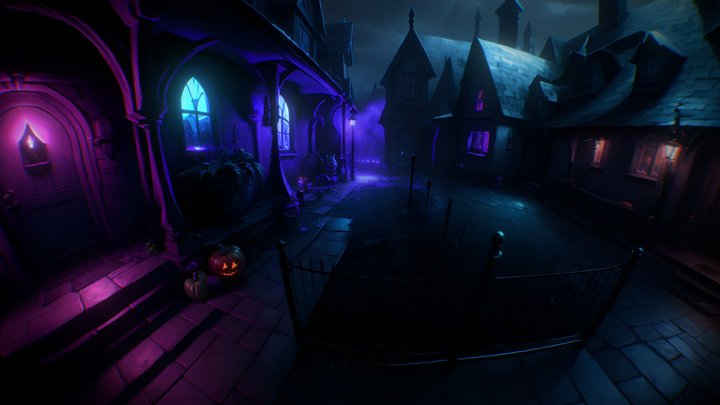 "Immersive Haunted Realm" 3D Model