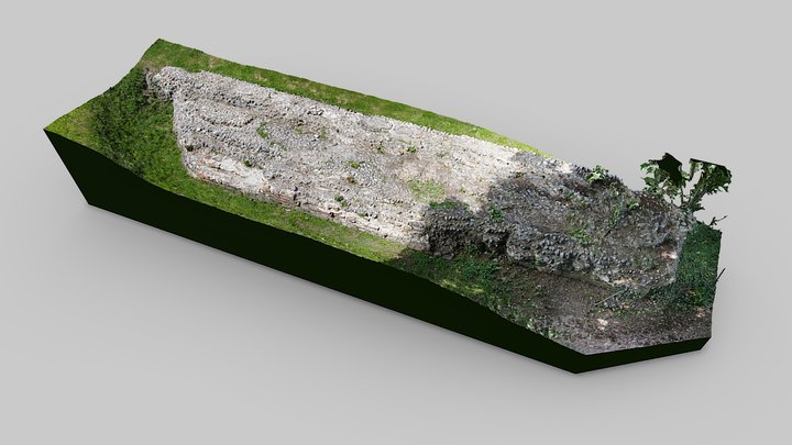 Richborough Fort Roman Wall – Modèle 3D gratuit STL