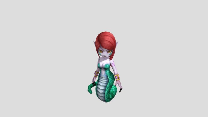 Casual RPG Monster - 20 Ramia 3D Model