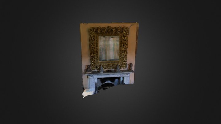 Venetian Mirror 3D Model