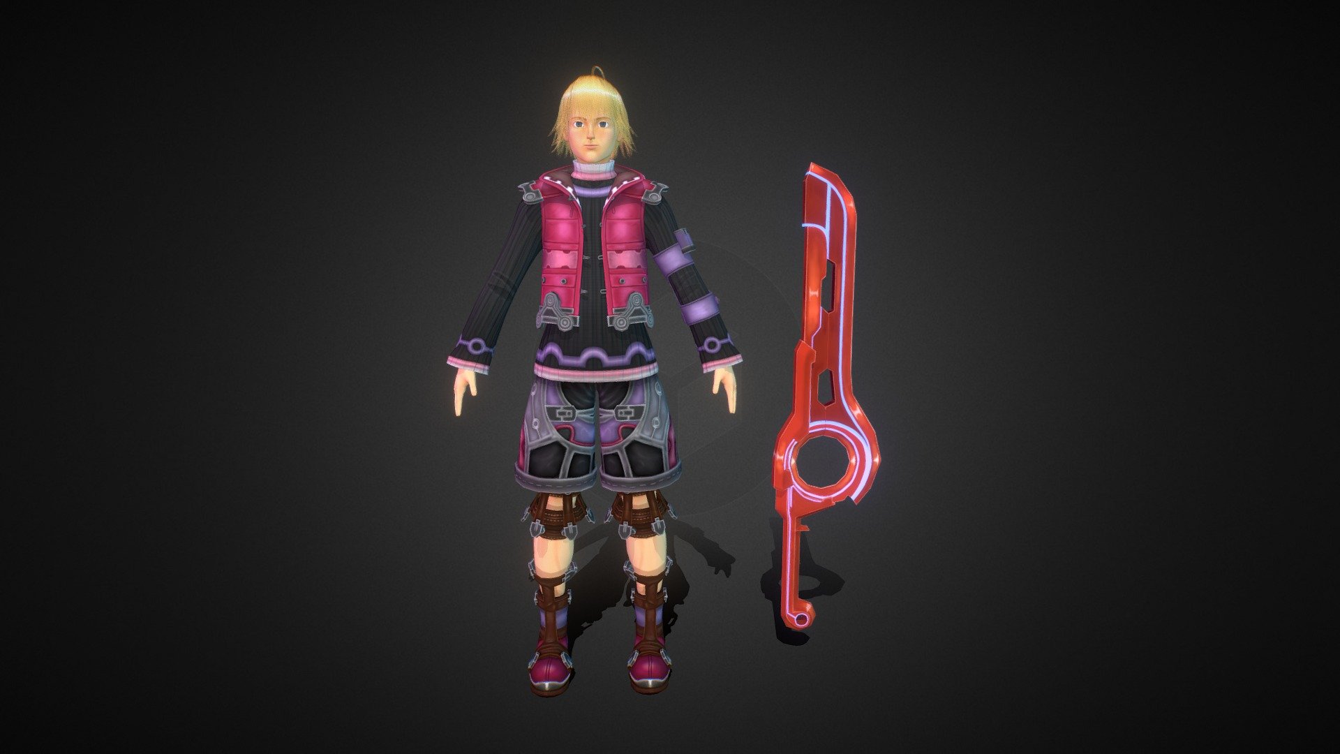 Shulk Fan art