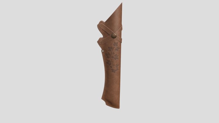 Quiver for arrows 3D Model