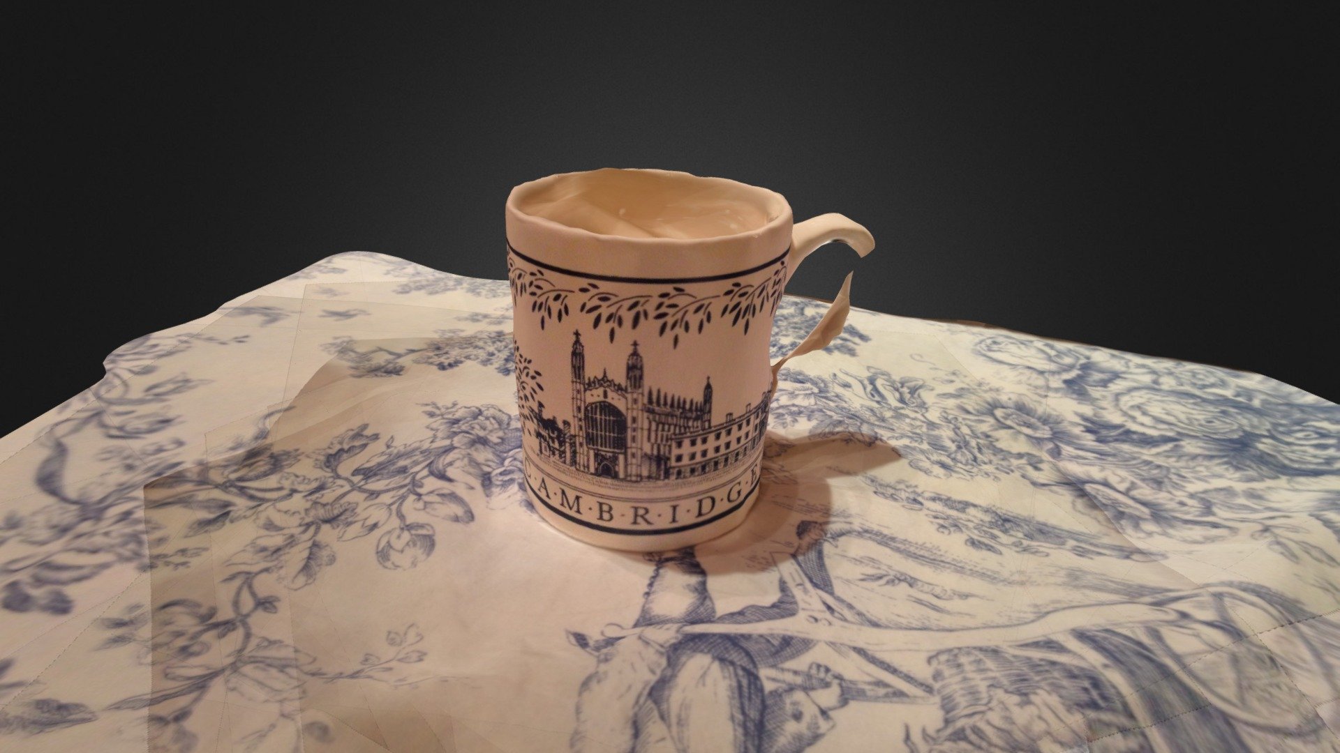 toile-de-Jouy Mug #3DST4