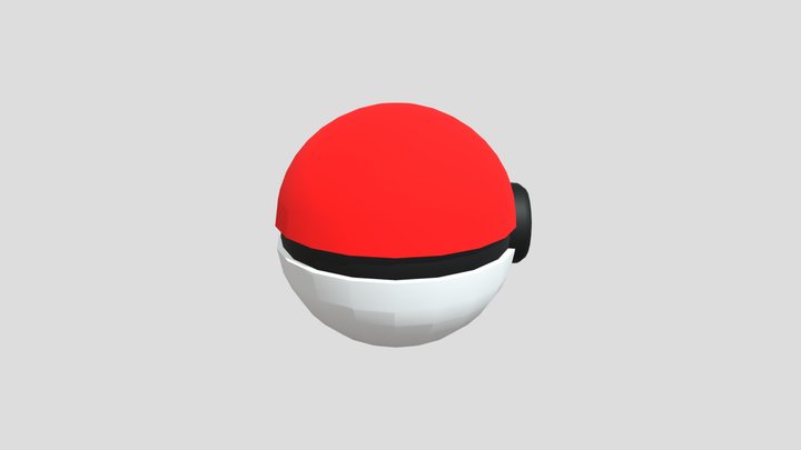 Pokebola 3D Model