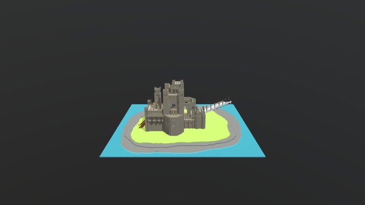 Chateau_-_ Projet_1.5.vox 3D Model