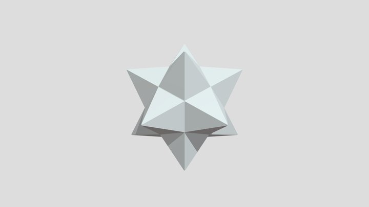 Dodecahedron Spike 3D Model