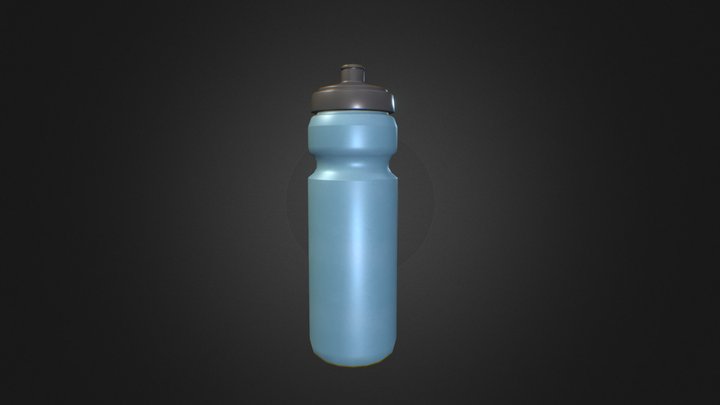 Very simple water bottle – Gratis 3D-model STL