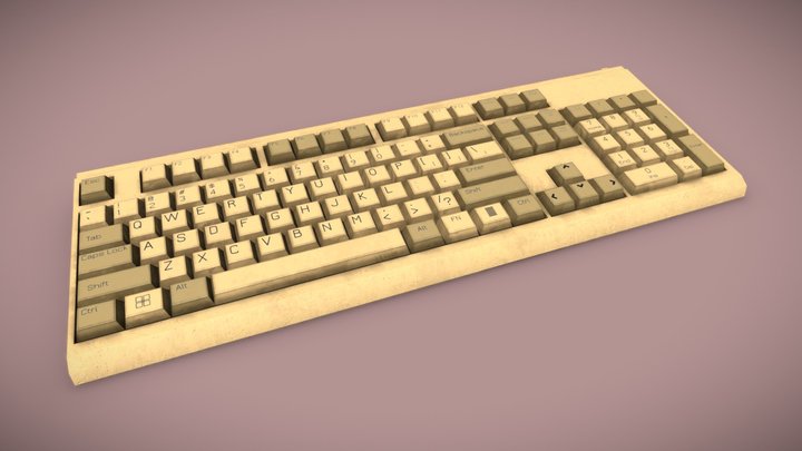 Keyboard - Classic IBM Design – Modèle 3D gratuit STL