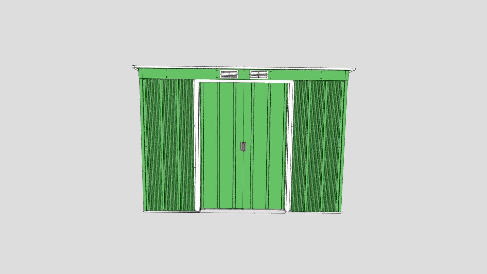 Photo inspiration: 8X4 Eco Pent Roof Green 3D Model By Duramax A2B59B2 Photo Inspiration
