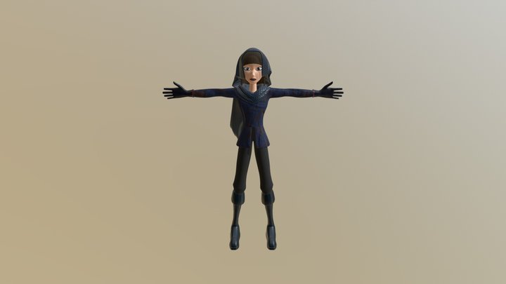 Assignment 2: Stylised Character 3D Model