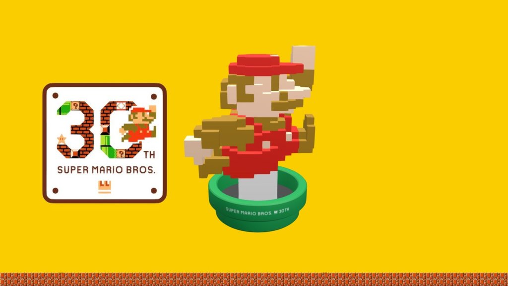 30th Anniversary Mario - Classic Color - Download Free 3D model by 
