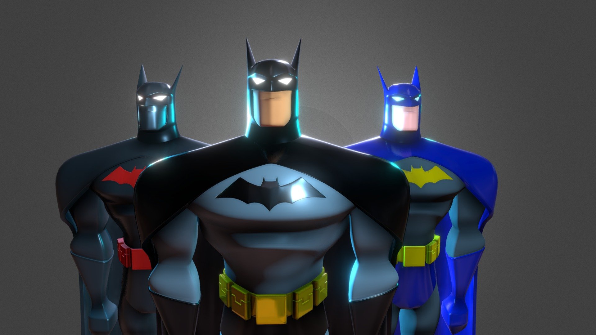 BATMAN - Animated Series Bruce Timm - Download Free 3D model by   (@) [a2b64e1]