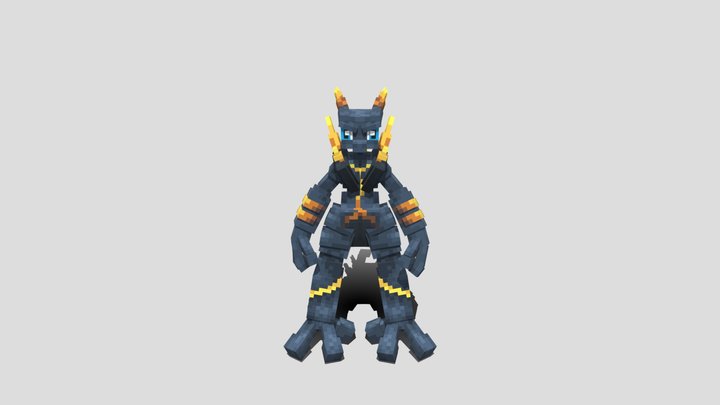 Mega shadow mewtwo 3D Model