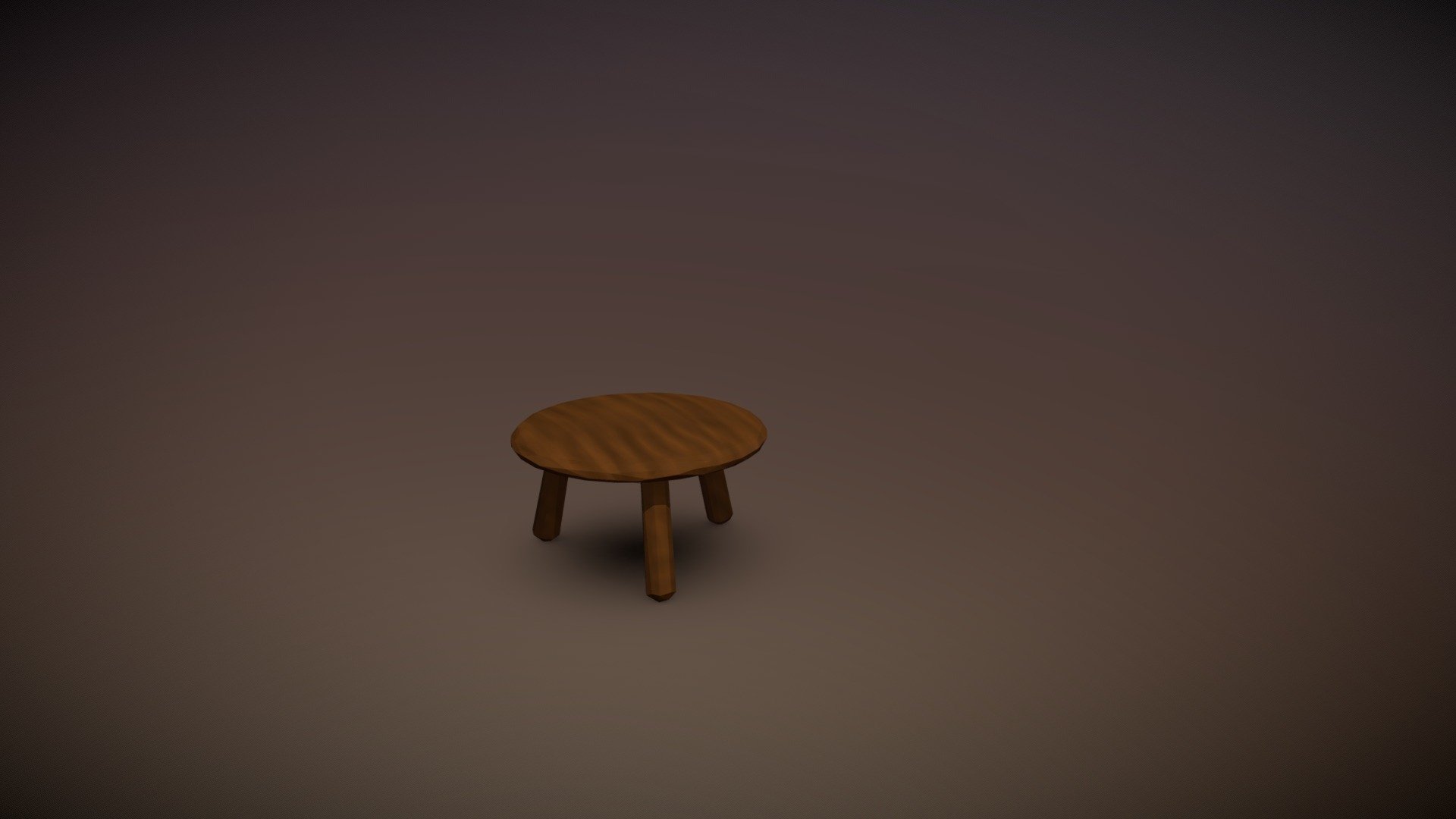 Low poly chair