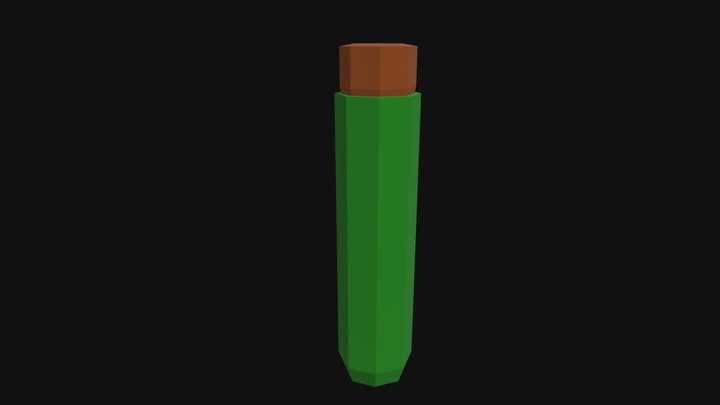 Vial 3D Model