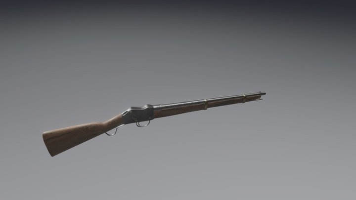 Martini HenryV1 3D Model