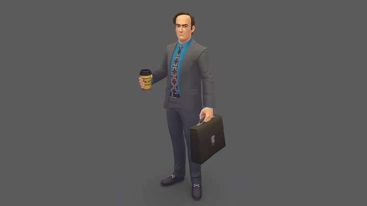 Jimmy McGill (Saul Goodman) 3D Model