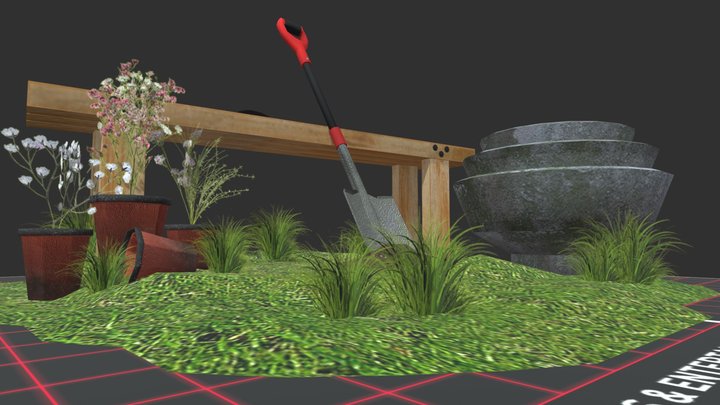 DAE 5 Finished props - Grandma's House 3D Model