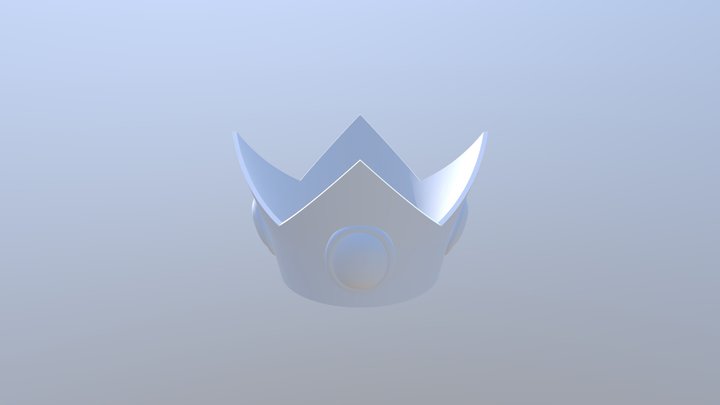 Peach Crown 3D Model