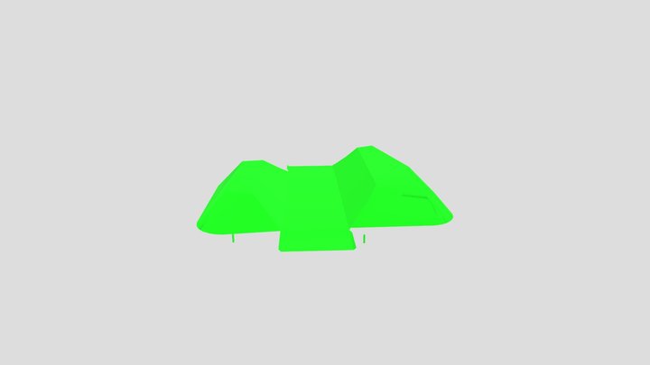 駐車場盛り土 3D Model