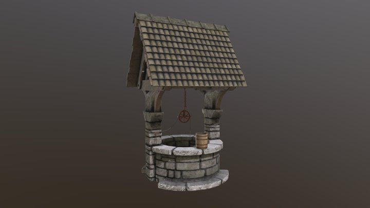 Old Stone Well – Modello 3D gratuito STL
