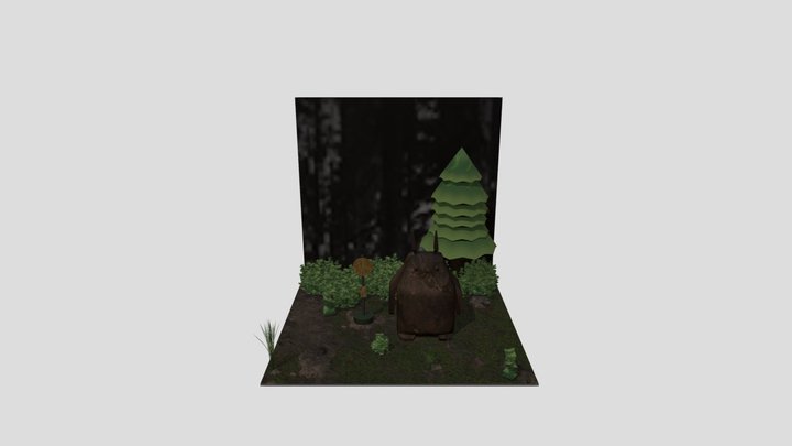 totoro 3D Model