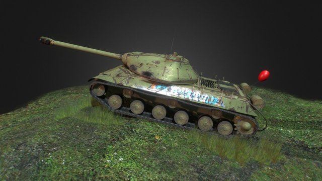 Is-3 Tank 3D Model