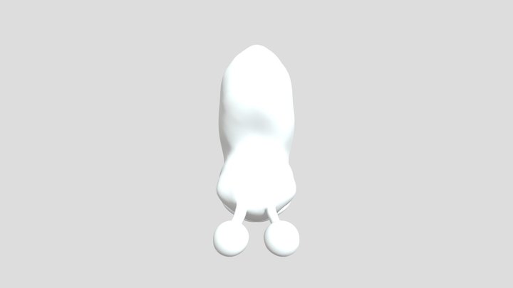 Slug Character (Designed for a PLA 3D Printer) 3D Model
