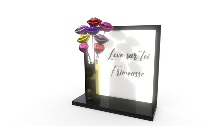 Love sur toi Frimousse 3D Model