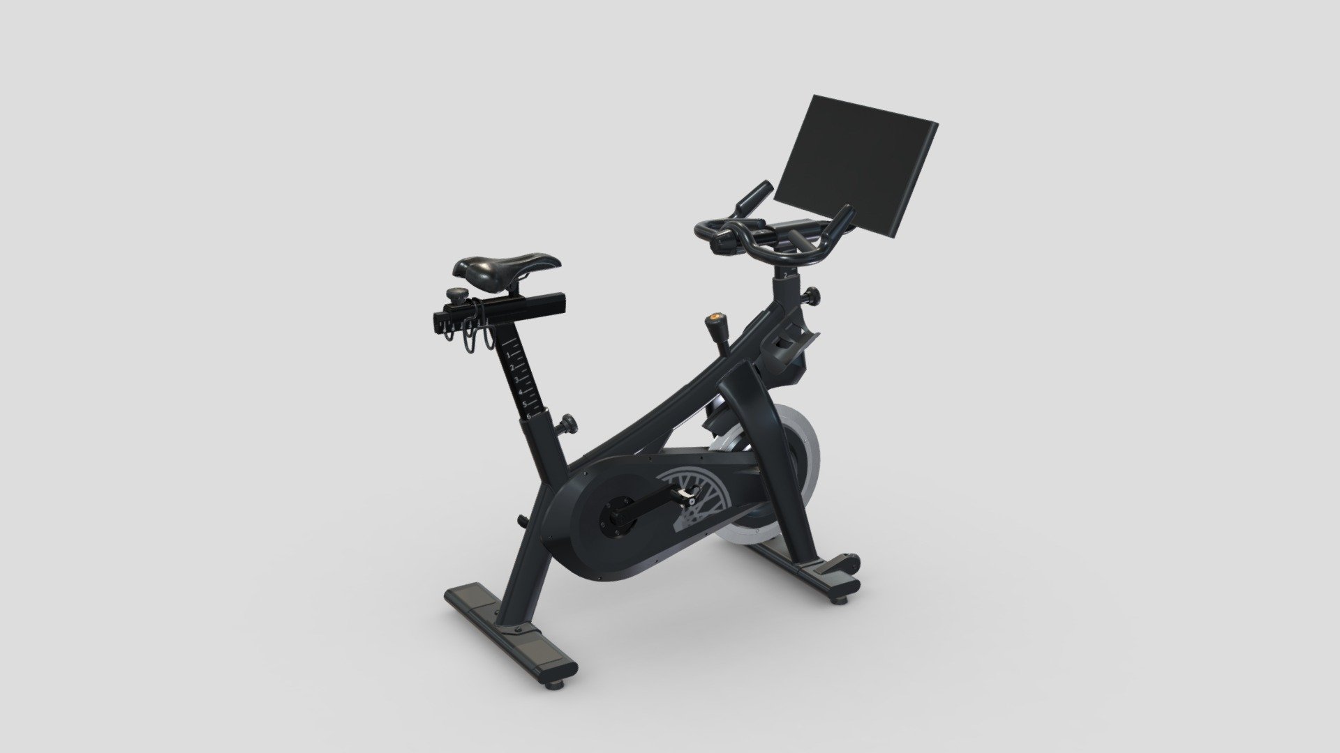 A stationary bike - 3D model by Spase (@spase3d) [a2bc39d] - Sketchfab