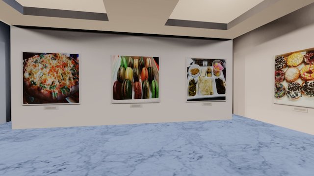 Instamuseum for @foodyatra 3D Model