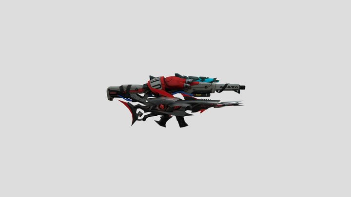 free fire gun – Modello 3D gratuito STL