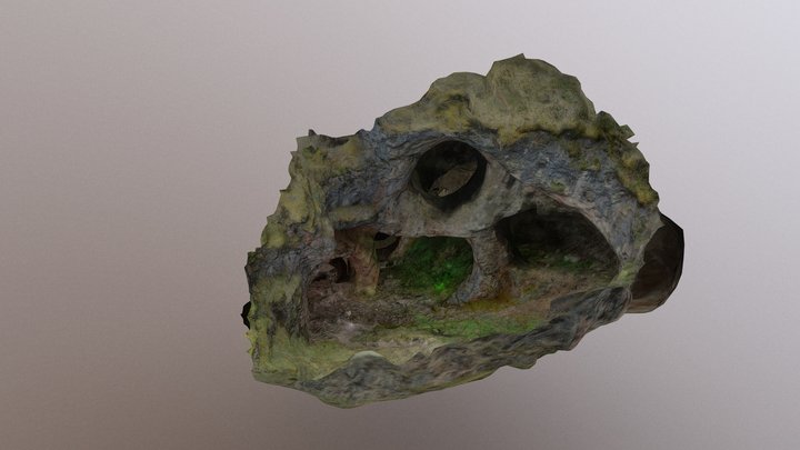Minas de Texeu Aramo Riosa- Asturias 3D Model